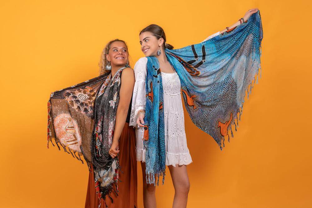 Indigenous Wearable Art: Yarramunua Scarf Collection